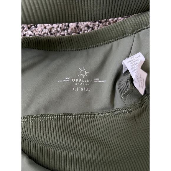 Aerie ribbed sports bra women's size XL - Picture 3 of 4